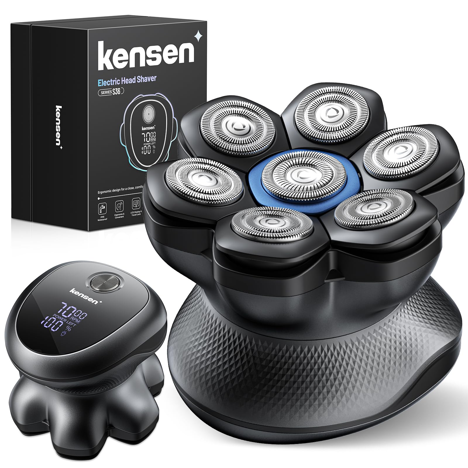 Amazon.com: kensen PRO 7D Head Shavers for Bald Men - 2026 New